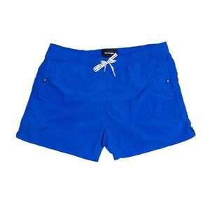 The Kooples Men's Blue Swim Shorts‎ - Size M - Logo Drawstring & Skull Details